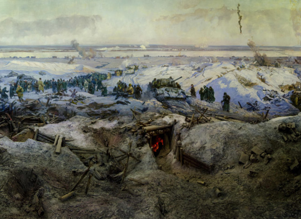 Крупнейшей панораме о Сталинградской битве исполняется 40 лет